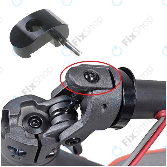 Xiaomi Mi Electric Scooter 1S, 2 M365, Essential, Pro, Pro 2 - Crochet de mécanisme de pliage (Black)