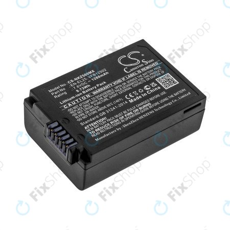 Batterie pour Nikon Z50, Z50 ZFC, Z30, Z FC, 1280mAh, Li-Ion, 7.6V, EN-EL25, HQ