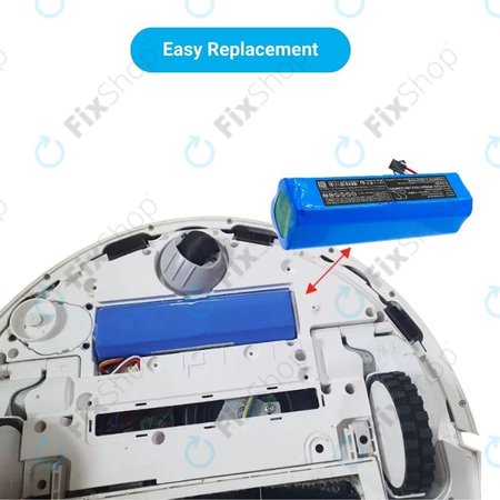 Xiaomi Roidmi EVE Plus, Viomi, Lydsto, Proscenic, Tefal - Batterie NR18650 M26-4S2P, SUN-INTE-181, H18650CH-4S2P Li-Ion 14.4V 5200mAh HQ