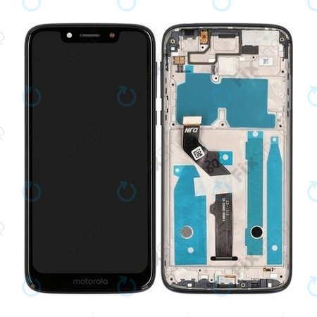Motorola Moto G7 Play - Écran LCD + Écran Tactile + Cadre (Noir) - 5D68C13298 Genuine Service Pack