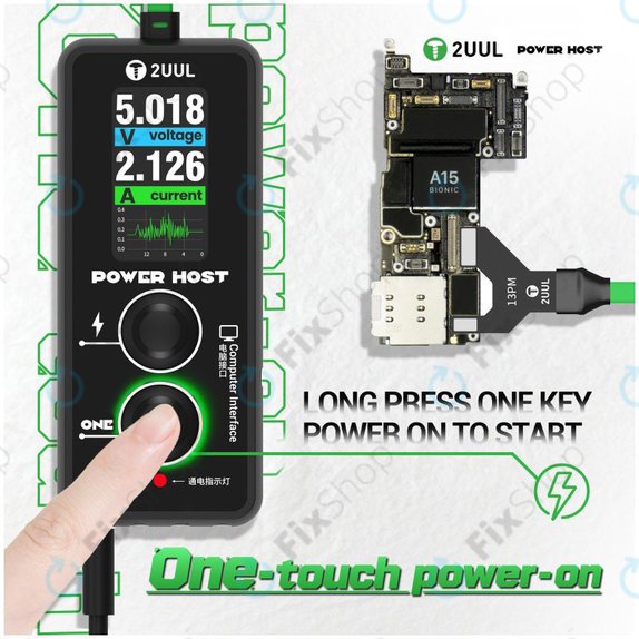 Testeur numérique de tension et de courant USB-C (Power Host), 2UUL PW15