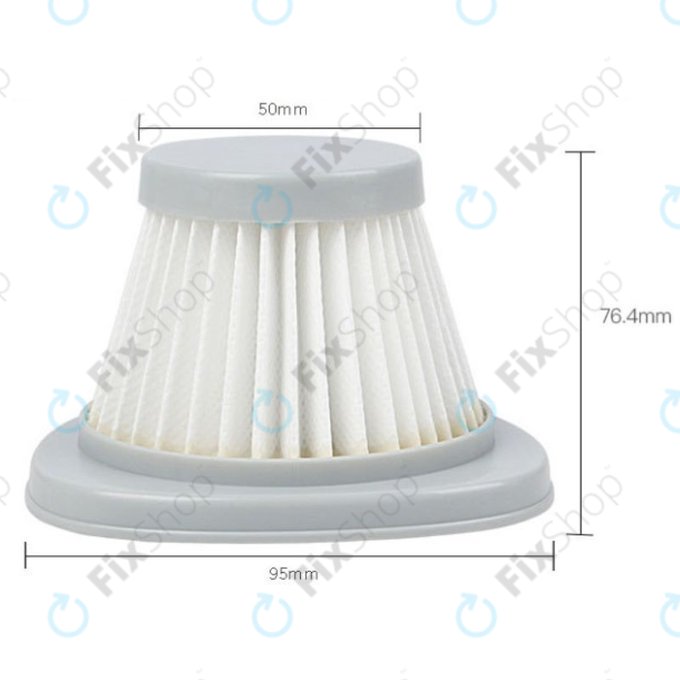 Filtre HEPA, 2 pièces pour Xiaomi Deerma DX118C, DX128Cs