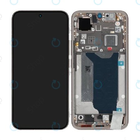 Écran pour Xiaomi 15T Pro 5G, Mocha Gold, Tactile avec cadre, 5600060O12U00, Genuine Service Pack