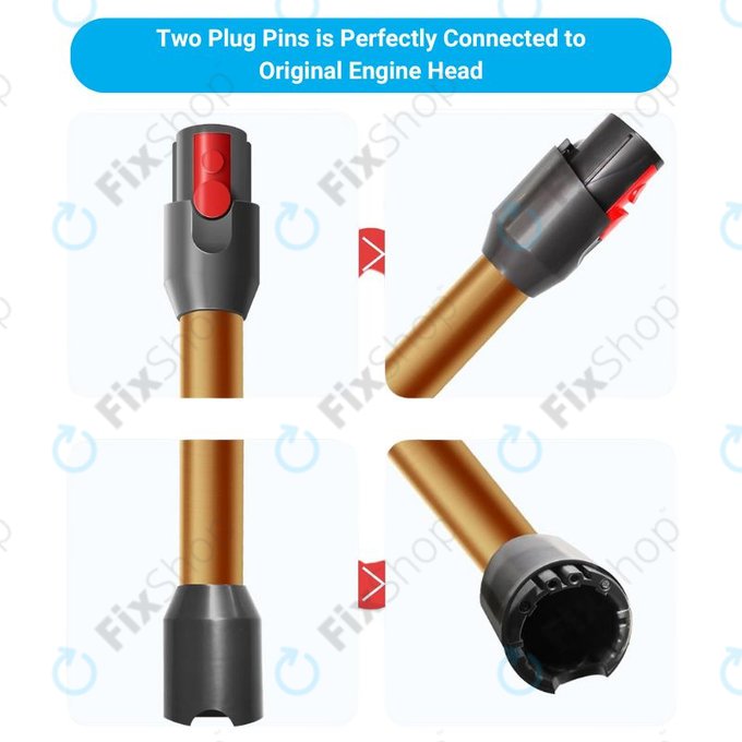 Dyson V12 - Tube d'aspiration (Orange)