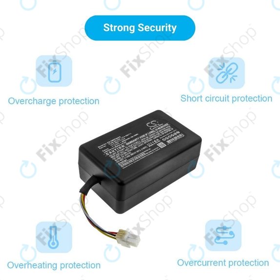 Samsung PowerBot-series - Batterie DJ96-00193E, VCA-RBT71 Li-Ion 21.6V 2600mAh HQ