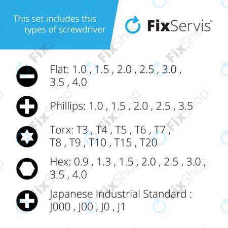 Jakemy JM-8166 - Boîte à outils de tournevis multifonctions 61 en 1