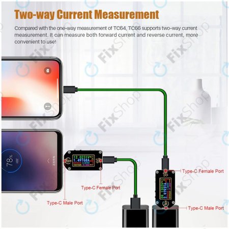 Joy-it JT-TC66C - Multimètre USB (USB-C)
