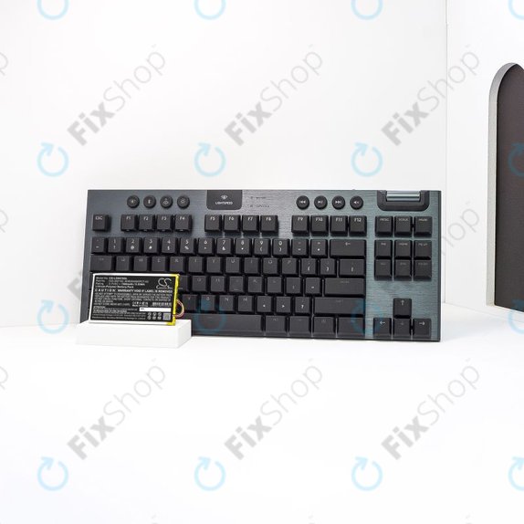 Batterie pour Logitech G913, G913 TKL, G915, G915TKL, 1500mAh, Li-Pol, 3.7V, 533-000152, HQ