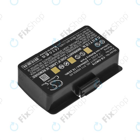 Batterie pour Garmin GPSMAP 276, 296, 376, 378, 478, 495, 2200mAh, Li-Ion, 7.4V, 010-10517-00, HQ