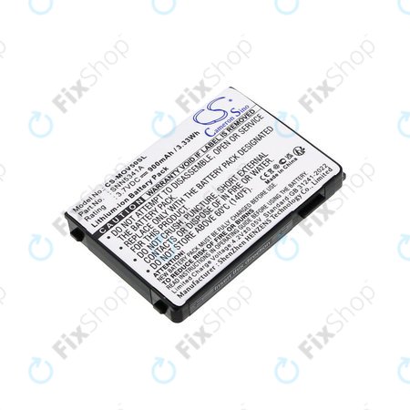 Batterie pour Motorola V3688, V2188, L2000, V998+, 900mAh, Li-Ion, 3.7V, SNN5341A, HQ