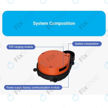 Xiaomi Roborock S4 Max, S5, S5 Max, S6, S6 MaxV, S6 Pure, S7, Mijia 1S - Capteur de distance
