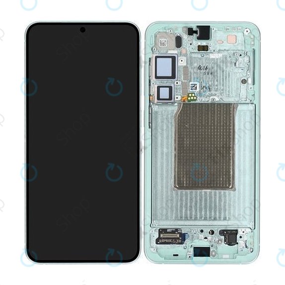 Samsung Galaxy S25 Plus - Écran LCD + Écran tactile + Cadre (Mint) OLED