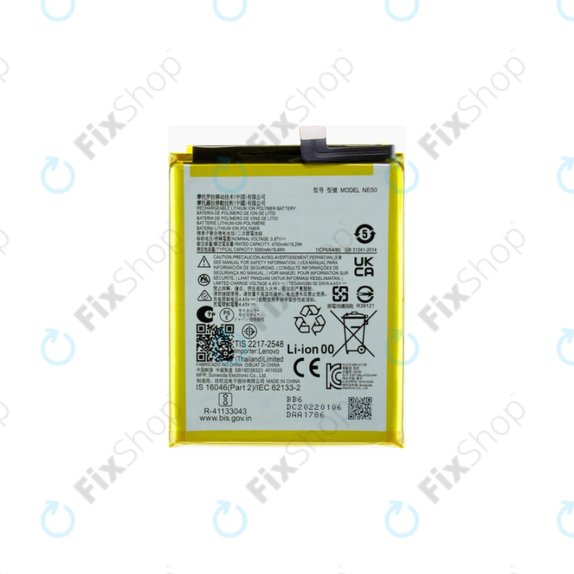 Motorola Moto G52 XT2221, G82 5G XT2225 - Batterie NE50 5000mAh