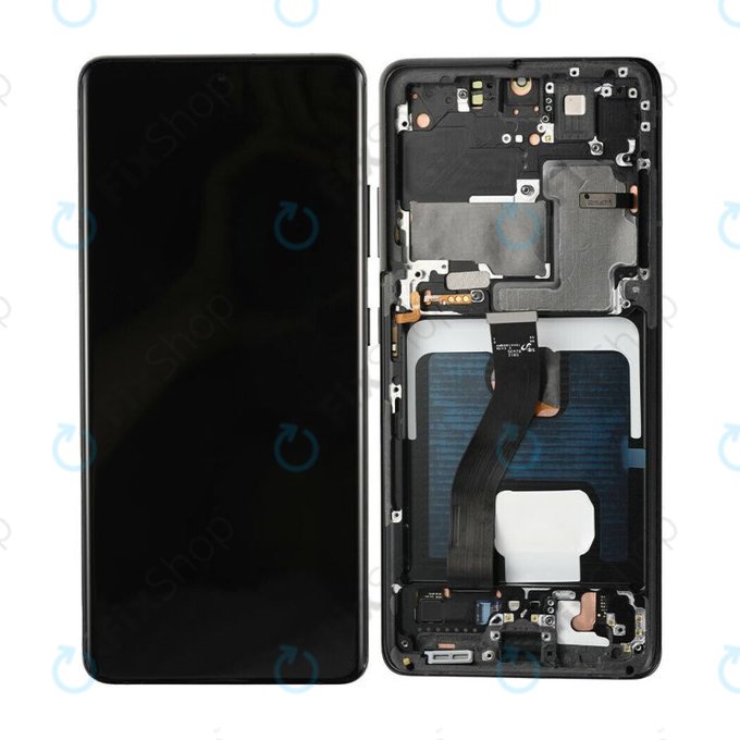 Samsung Galaxy S21 Ultra G998B - Écran LCD + Écran Tactile + Cadre (Noir Phantom) TFT
