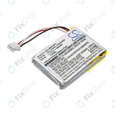 Batterie pour Logitech MX Master, 450mAh, Li-Pol, 3.7V, AHB303450, HQ