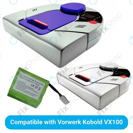 Vorwerk Kobold VX100 - Batterie 945-0006 Ni-MH 7.2V 3500mAh
