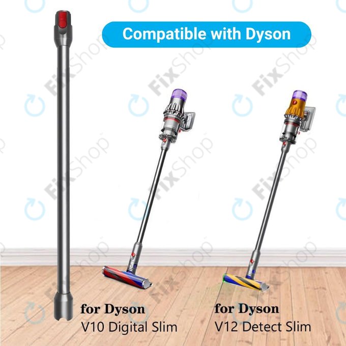 Dyson V12 - Tube d'aspiration (Argent)