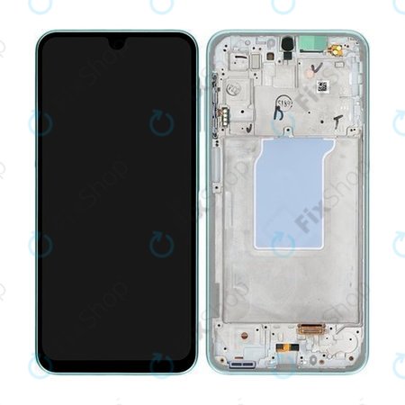 Samsung Galaxy A26 A266E - Écran LCD + Écran tactile + Cadre (Mint) - GH82-37049C Genuine Service Pack