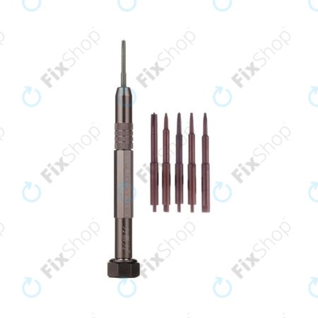 LJL 129-5 - Tournevis magnétique de précision pour smartphones 5 en 1