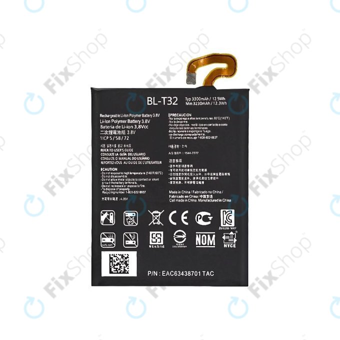 LG G6 H870 - Batterie BL-T32 3300mAh