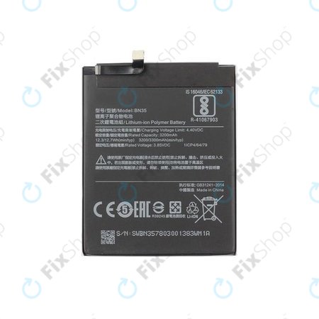 Xiaomi Redmi 5 - Batterie BN35 3300mAh