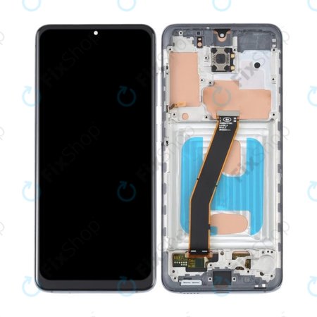 Samsung Galaxy S20 G980F - Écran LCD + Écran Tactile + Cadre (Gris Cosmique) TFT