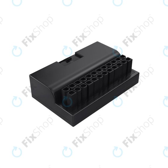 Adaptateur d'alimentation ATX 24 broches à 90° pour carte mère