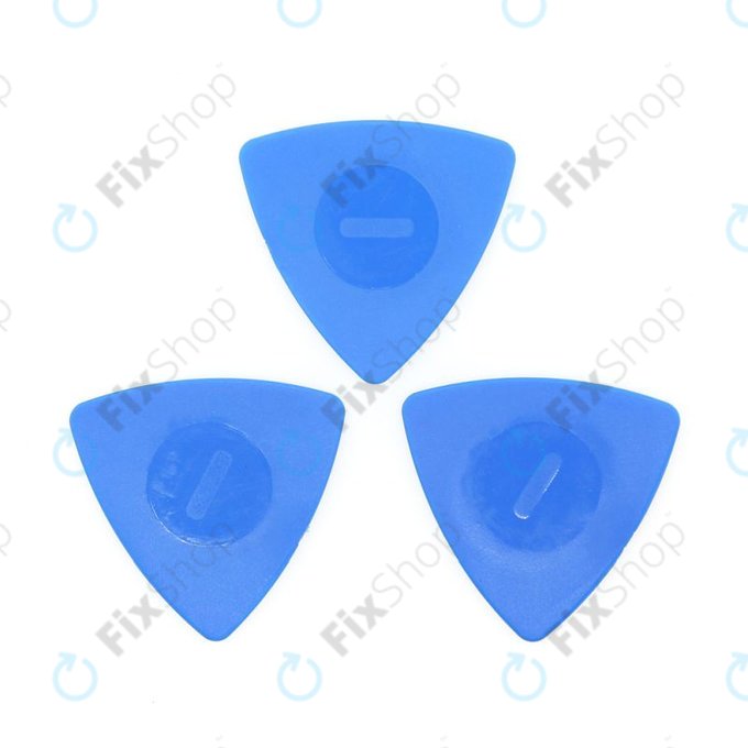 Outil de démontage du médiator de guitare bleu