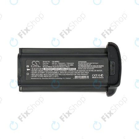 Batterie pour Canon Eos 1Ds, 2000mAh, Ni-MH, 12V, NP-E3, HQ
