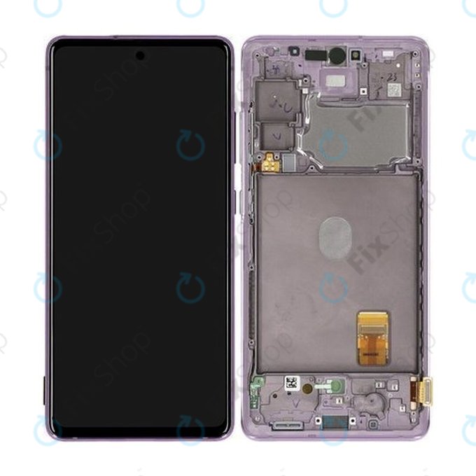 Samsung Galaxy S20 FE 5G G781B - Écran LCD + Écran Tactile + Cadre (Cloud Lavender) - GH82-24214C, GH82-24215C, GH82-29056C Genuine Service Pack