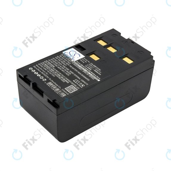 Batterie pour Leica 400, 3600mAh, Ni-MH, 6V, GEB121, HQ