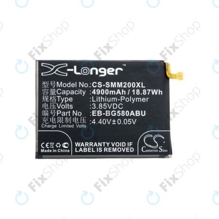 Samsung Galaxy M20 M205F - Batterie EB-BG580ABU 4900mAh HQ