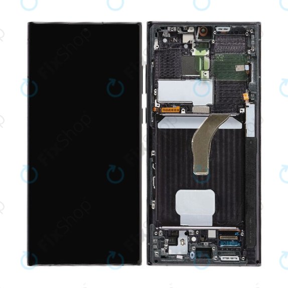 Samsung Galaxy S22 Ultra S908B - Écran LCD + Écran tactile + Cadre (Noir Phantom) TFT