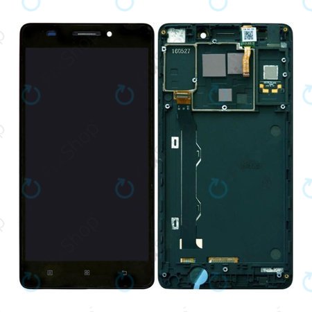 Lenovo A7000 - Écran LCD + Écran tactile + Cadre (Noir)