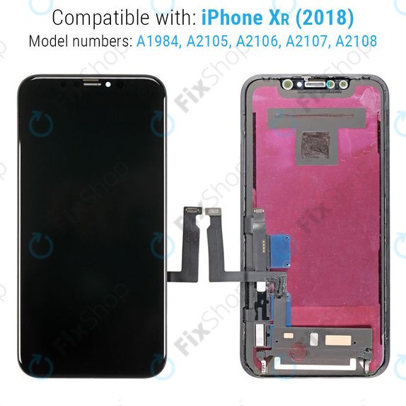 Apple iPhone XR - Écran LCD + Écran Tactile + Cadre Refurbished