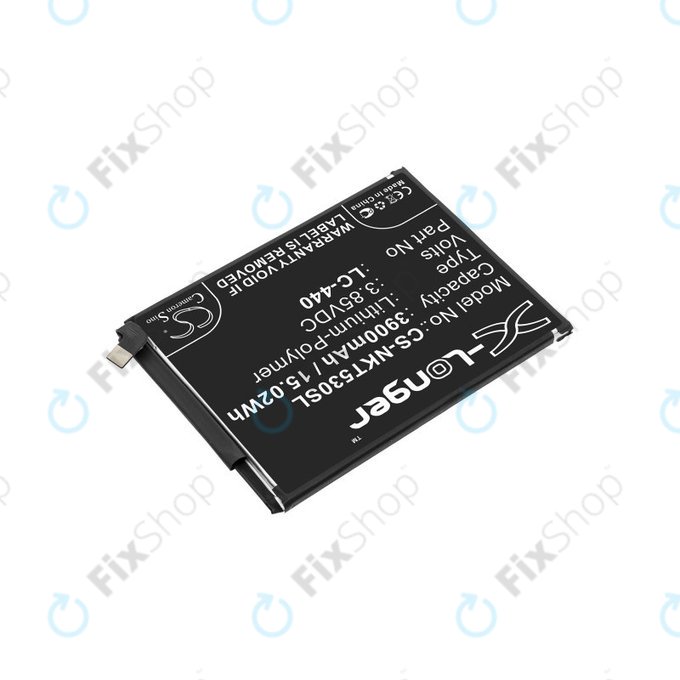 Batterie pour Nokia 5.3, 3900mAh, Li-Pol, 3.85 V, LC-440, HQ