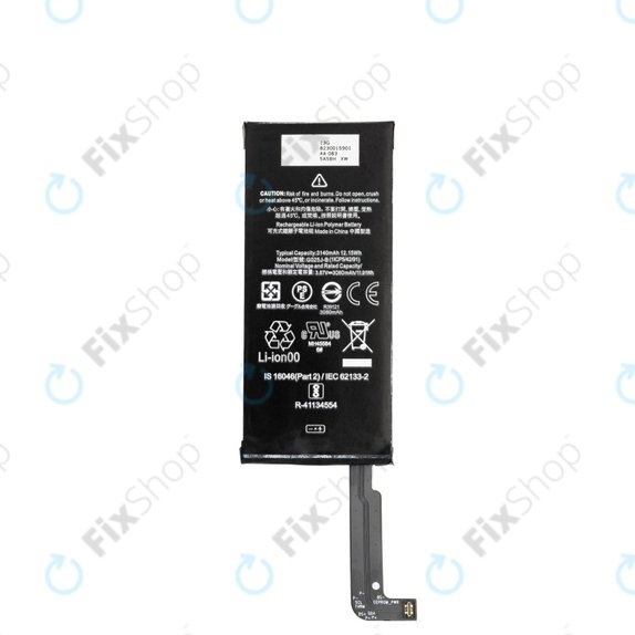 Google Pixel 4a 4G - Batterie G025J-B 3140mAh - G823-00159-01 Genuine Service Pack