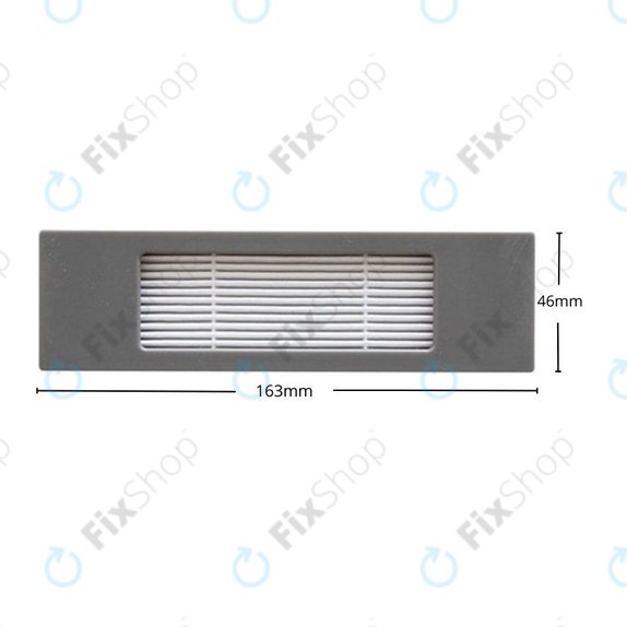 Filtre à poussière, 2 pièces pour Ecovacs Deebot N-series, T-series, Ozmo-series