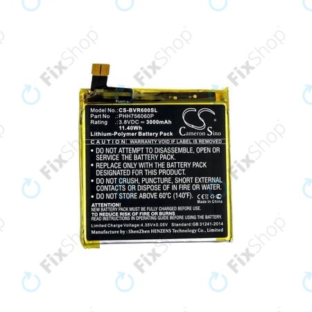 iGet Blackview BV6000 - Batterie PHH756060P 3000mAh HQ