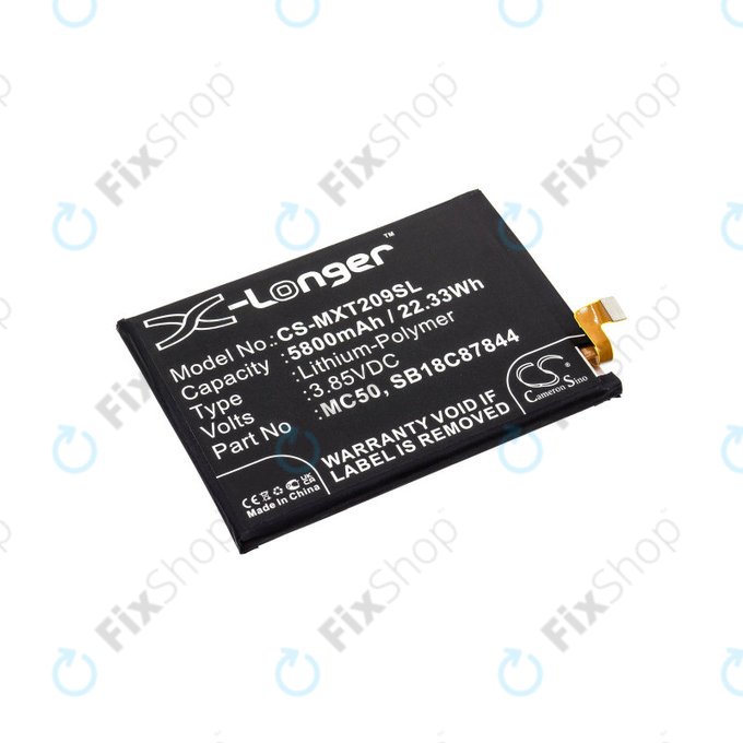 Motorola Moto G9 Power, G60 XT2135 - Batterie MC50 5800mAh HQ
