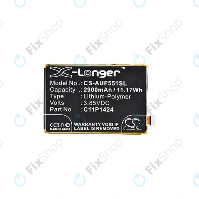 Asus ZenFone 2 ZE550ML - Batterie C11P1501 2500mAh HQ