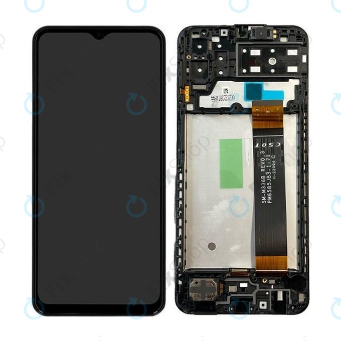 Samsung Galaxy A13 A135F - Écran LCD + Ecran Tactile + Cadre (Noir) - GH82-28508A, GH82-28653A Genuine Service Pack