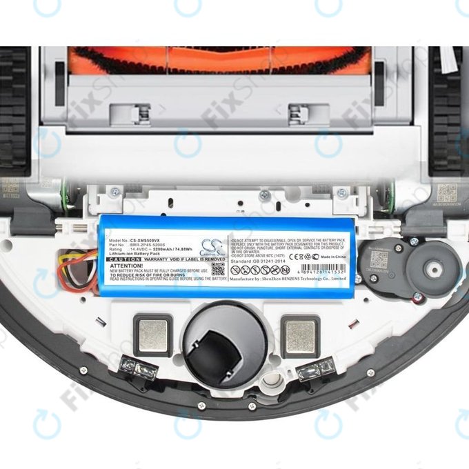 Xiaomi Mi Robot Vacuum Mop-series, Dream-series, Roborock-series - Batterie BRR-2P4S-5200 Li-Ion 14.4V 5200mAh HQ