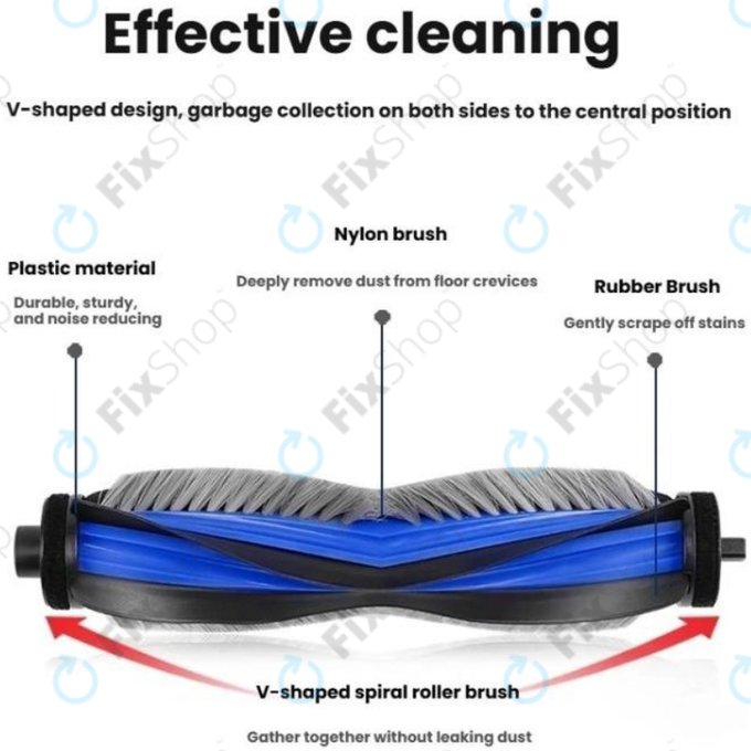 Ecovacs Deebot T50 Omni, T50 Pro Omni, T50 Max, T50 Max Pro Omni, T80 Omni - Rouleau de brosse
