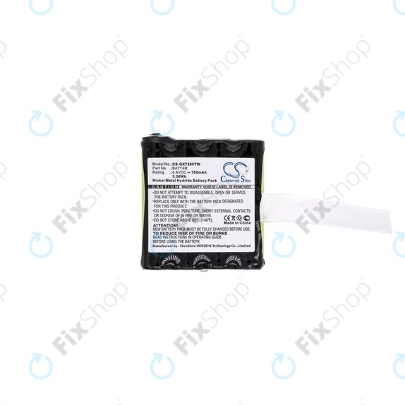 Motorola TLKR-series, XT180, XTB446, XTK446, XTR446 - Batterie IXNN4002A, IXNN4002B 700mAh HQ