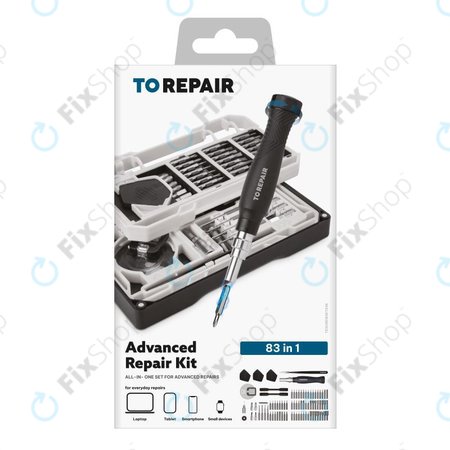 SBS - Kit de réparation avancé avec embouts magnétiques 83en1