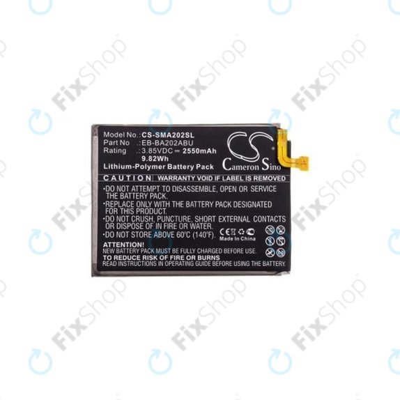 Samsung Galaxy A20e A202F - Batterie EB-BA202ABU 2950mAh HQ