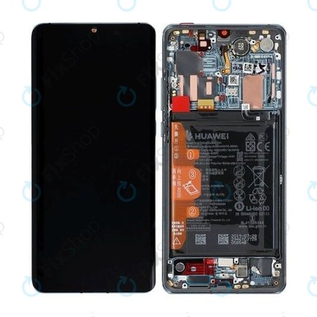 Huawei P30 Pro - Écran LCD + Ecran Tactile + Cadre + Batterie (Bleu Mystique) - 02353DGJ