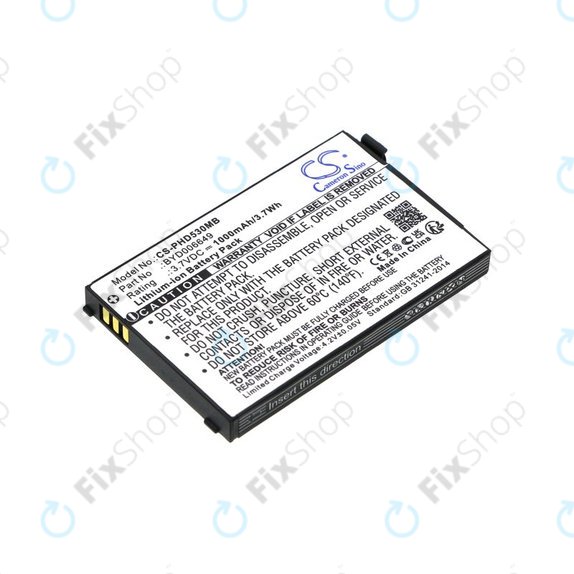 Batterie pour Philips Avent Eco SCD535 DECT, 1000mAh, Li-Ion, 3.7V, BYD001743, HQ