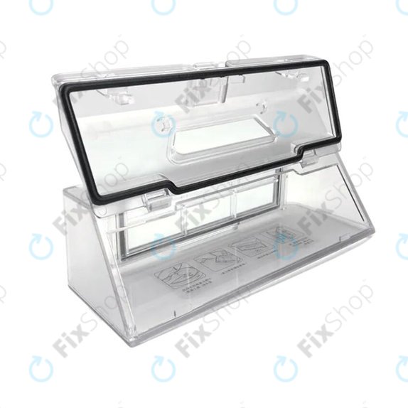 Xiaomi Mi Robot Vacuum Mop Pro (P), Viomi V2 Pro, V3, SE - Poubelle (Transparent)